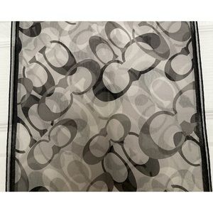 Coach Signature Sheer Scarf
